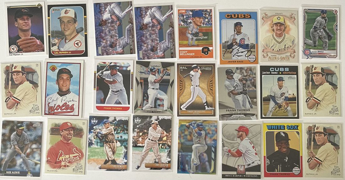 Frank Thomas Cal Ripken Mark McGwire Cards (1 of 1)