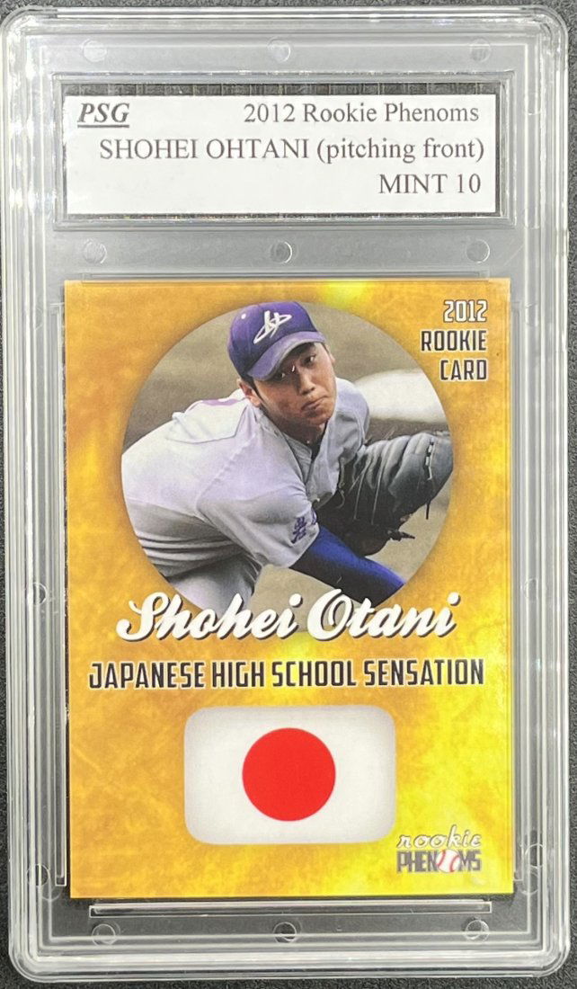 2012 Shohei Ohtani Rookie Card (1 of 2)
