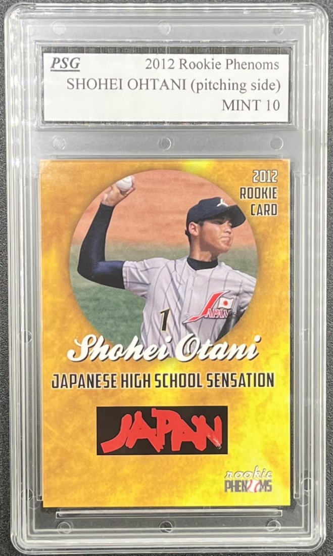 2012 Shohei Ohtani Rookie Baseball Card (1 of 2)