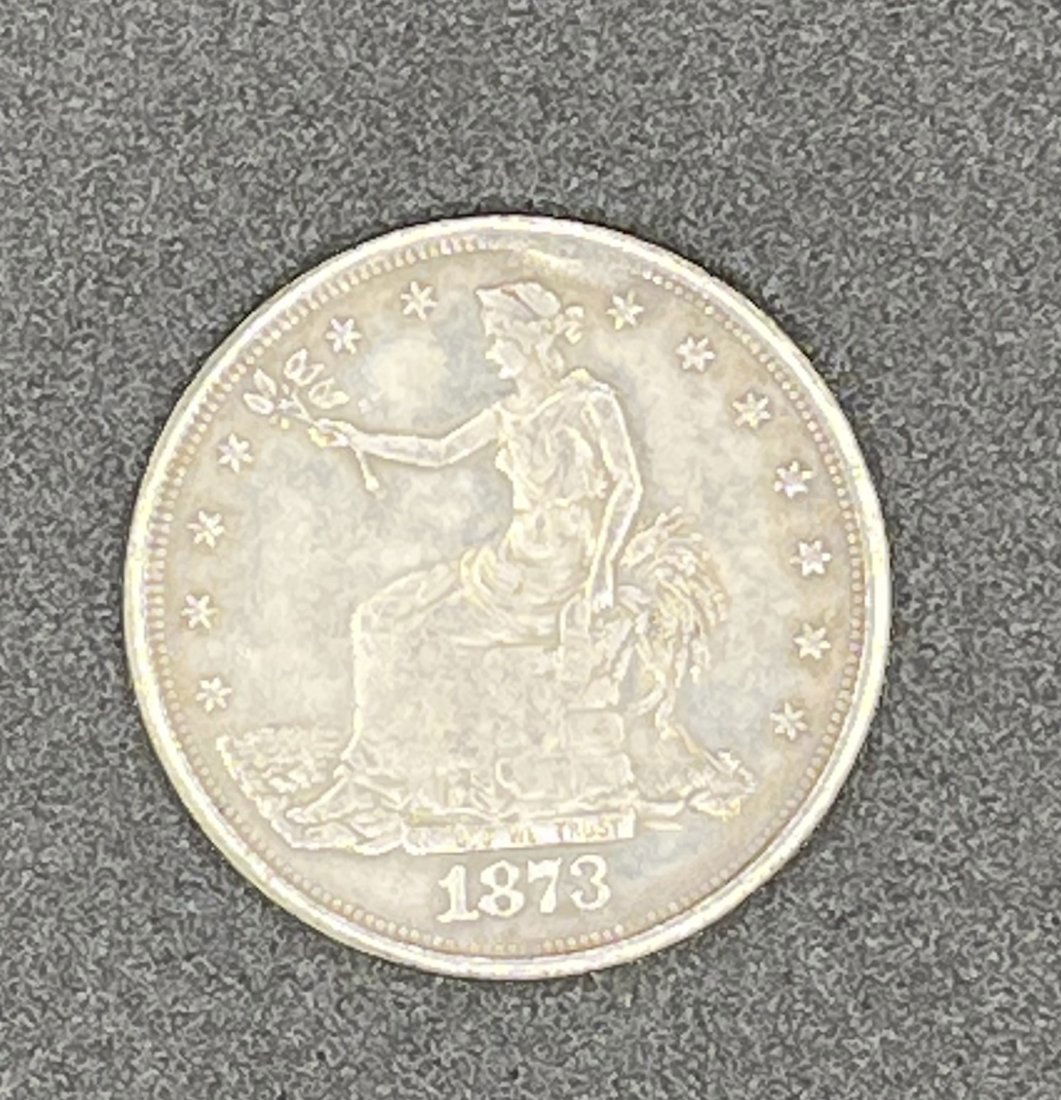 1873 Trade Dollar Coin (1 of 2)