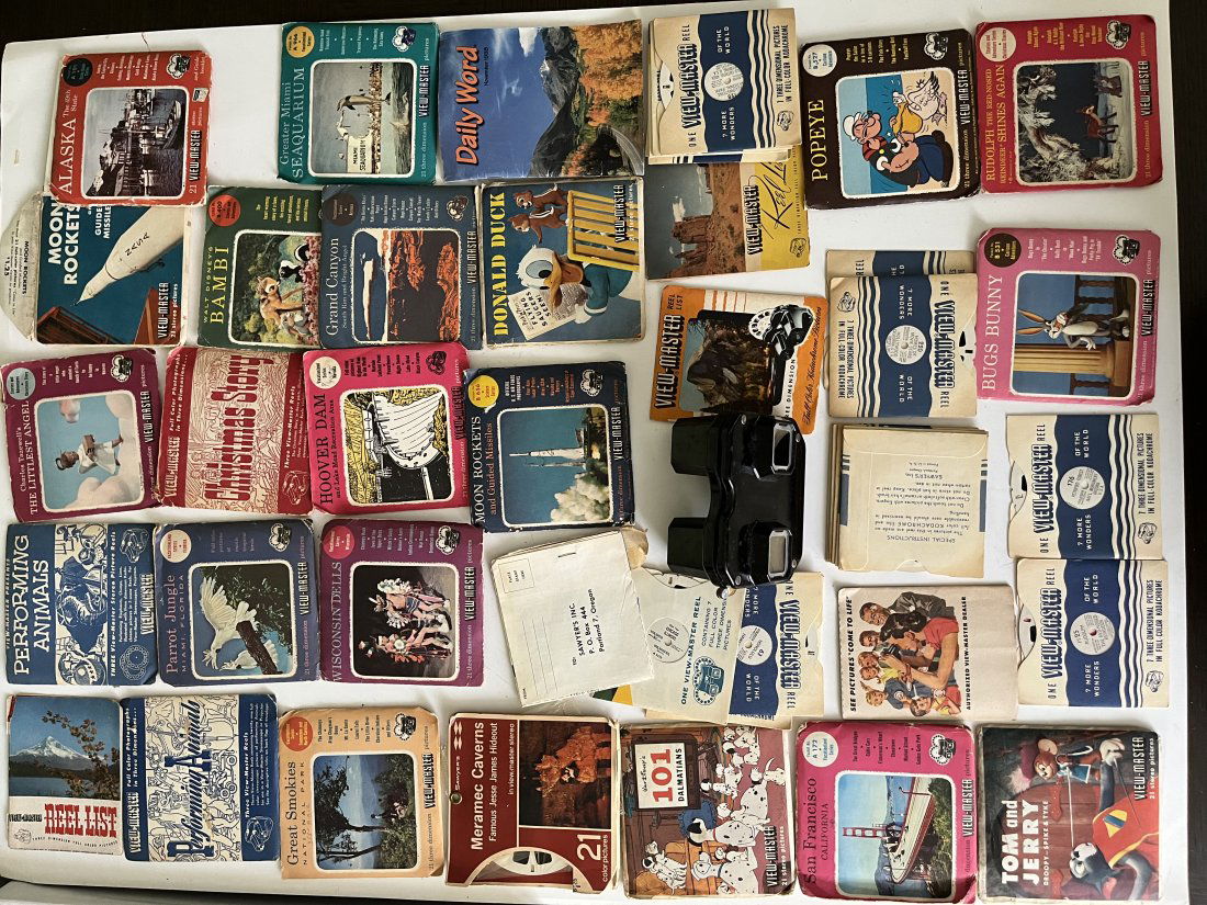 Sawyer View Master, Disney And Much More Reels (1 of 1)