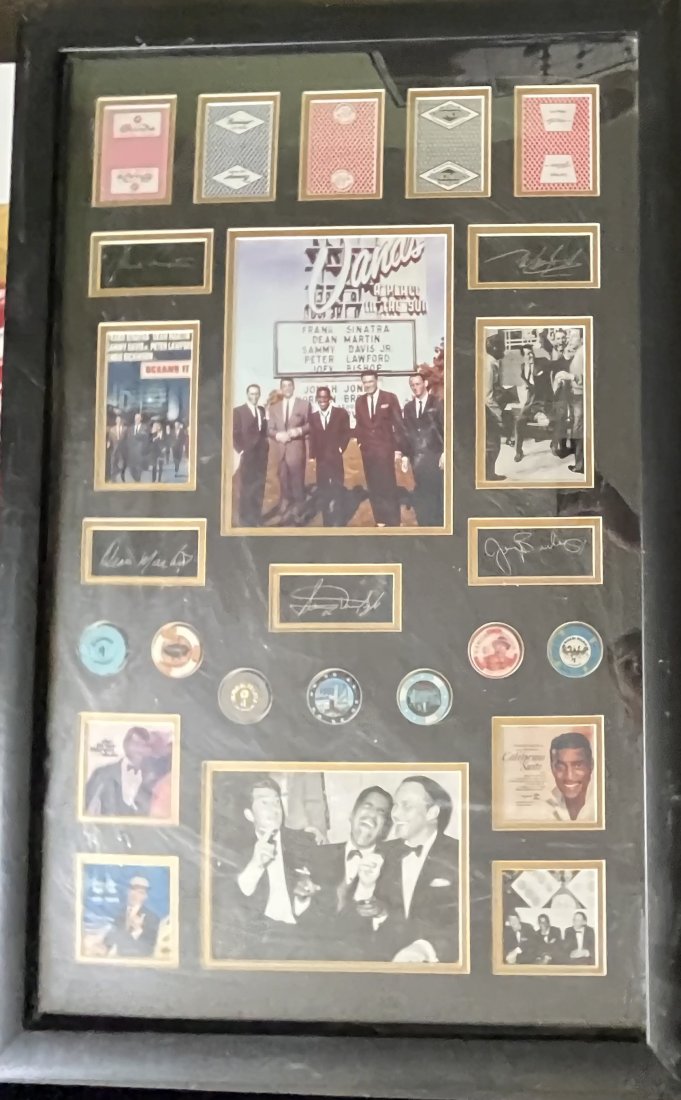Frank Sinatra Music Memorabilia Framed (1 of 2)