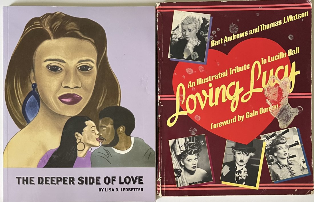 Loving Lucy And The Deeper Side Of Love Books: 1980 Loving Lucy Foreword by Gale Gordon design by Bart Andrews and Thomas J Watson and the deeper side of love by Lisa D Ledbetter book