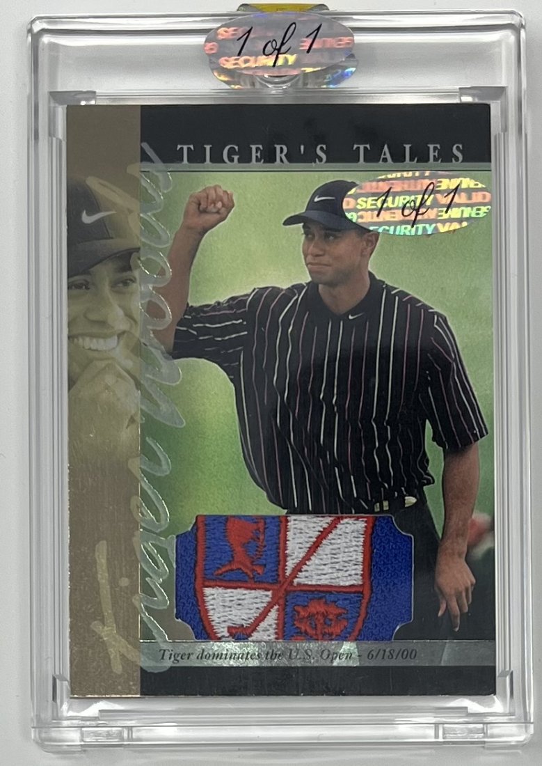 Tiger Woods Golf Card (1 of 2)