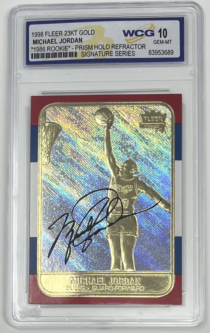 Michael Jordan Holo Card (1 of 2)