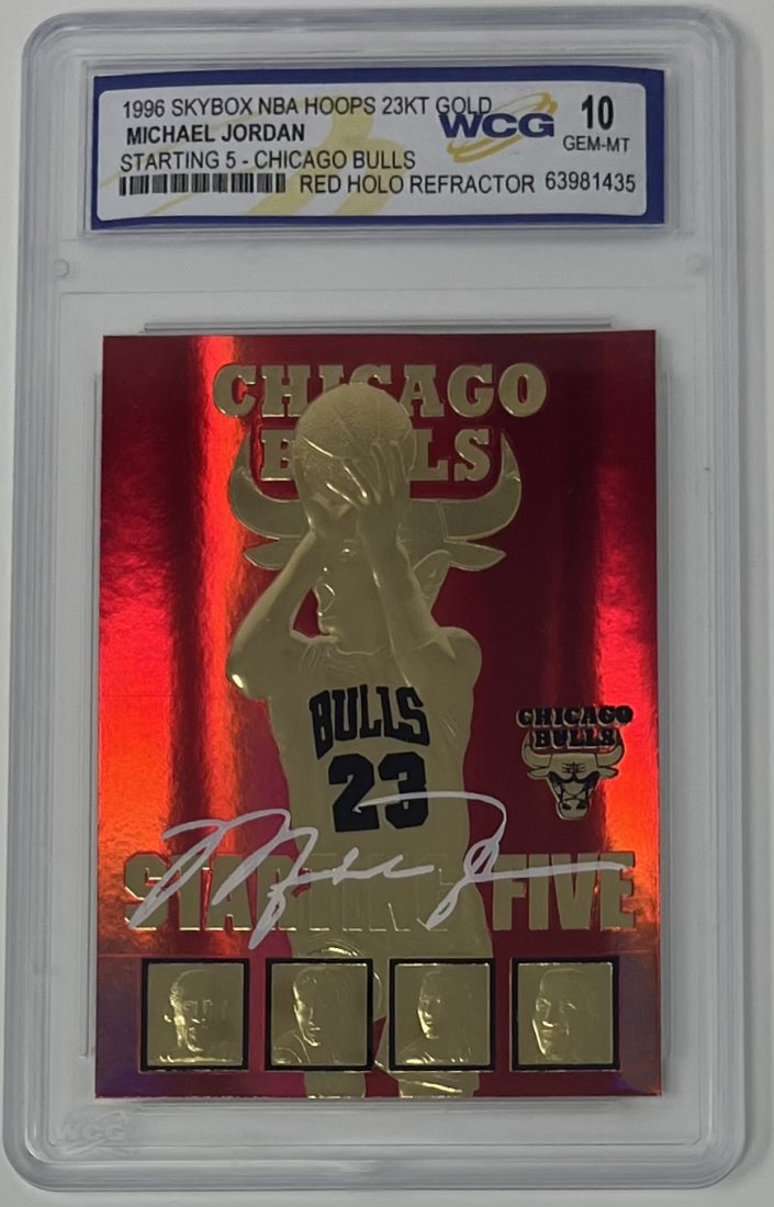Michael Jordan Ref Holo Card (1 of 2)