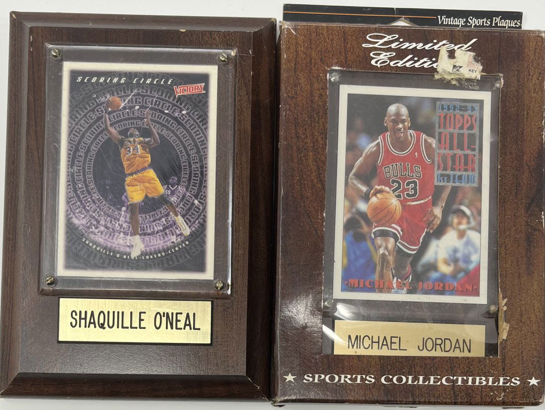Michael Jordan Limited Edition And Shaquille ONEAL Collection (1 of 2)