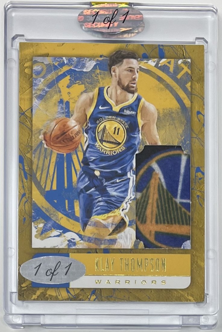 Klay Thompson Patch Card (1 of 2)