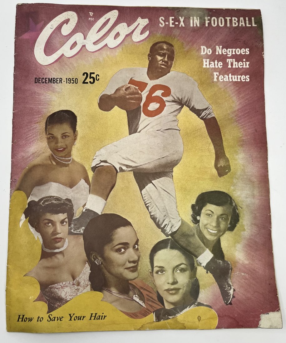 1950 SEX IN FOOTBALL MAGAZINE: 1950 sex in football ( do negros hate their features ) 5'4" Claude "Buddy" Young, also known as the "Bronze Bullet," had exceptional quickness and acceleration. He is one of the shortest men ever to p