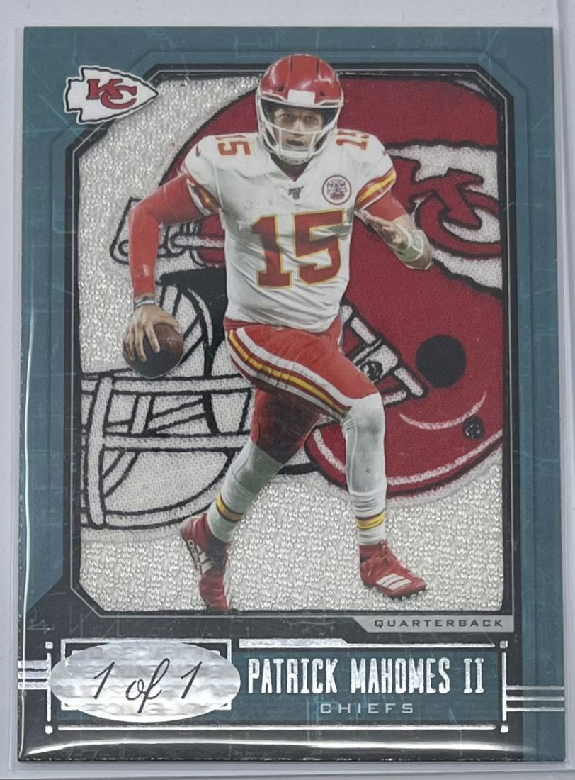 Patrick Mahomes Card (1 of 2)