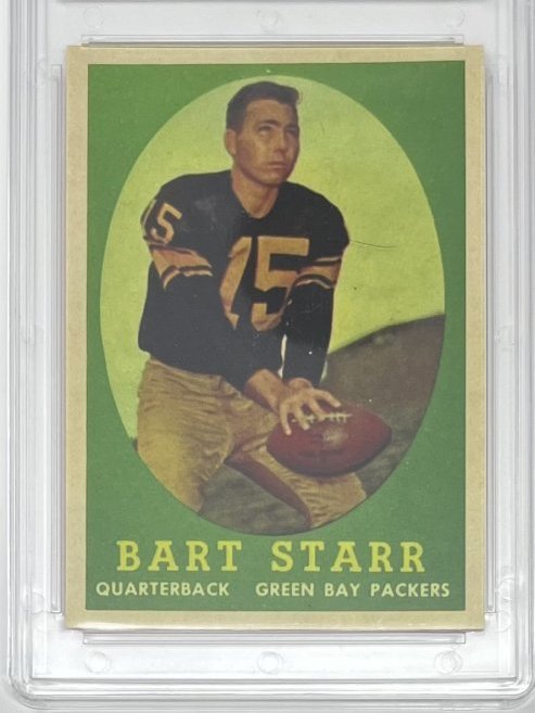 1958 Bart Starr Card (1 of 2)