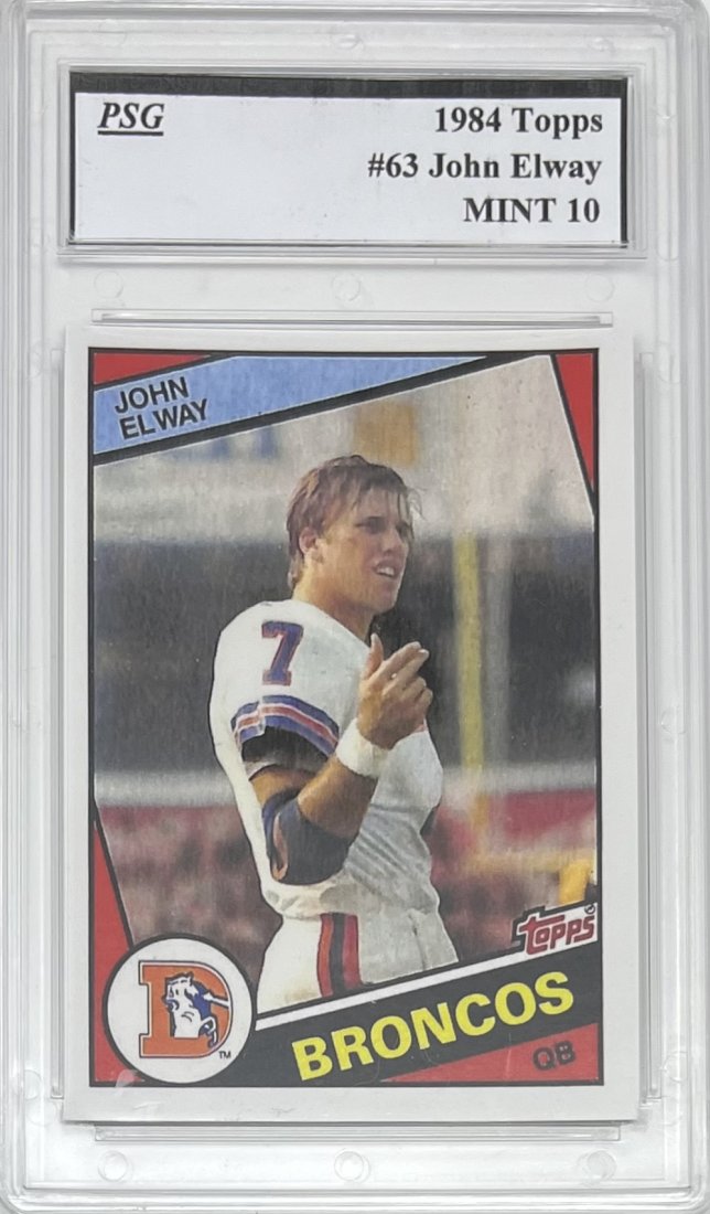 1981 John Elway Card (1 of 2)