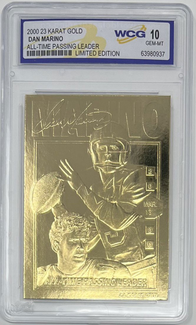Dan Marino Limited Edition Card (1 of 2)