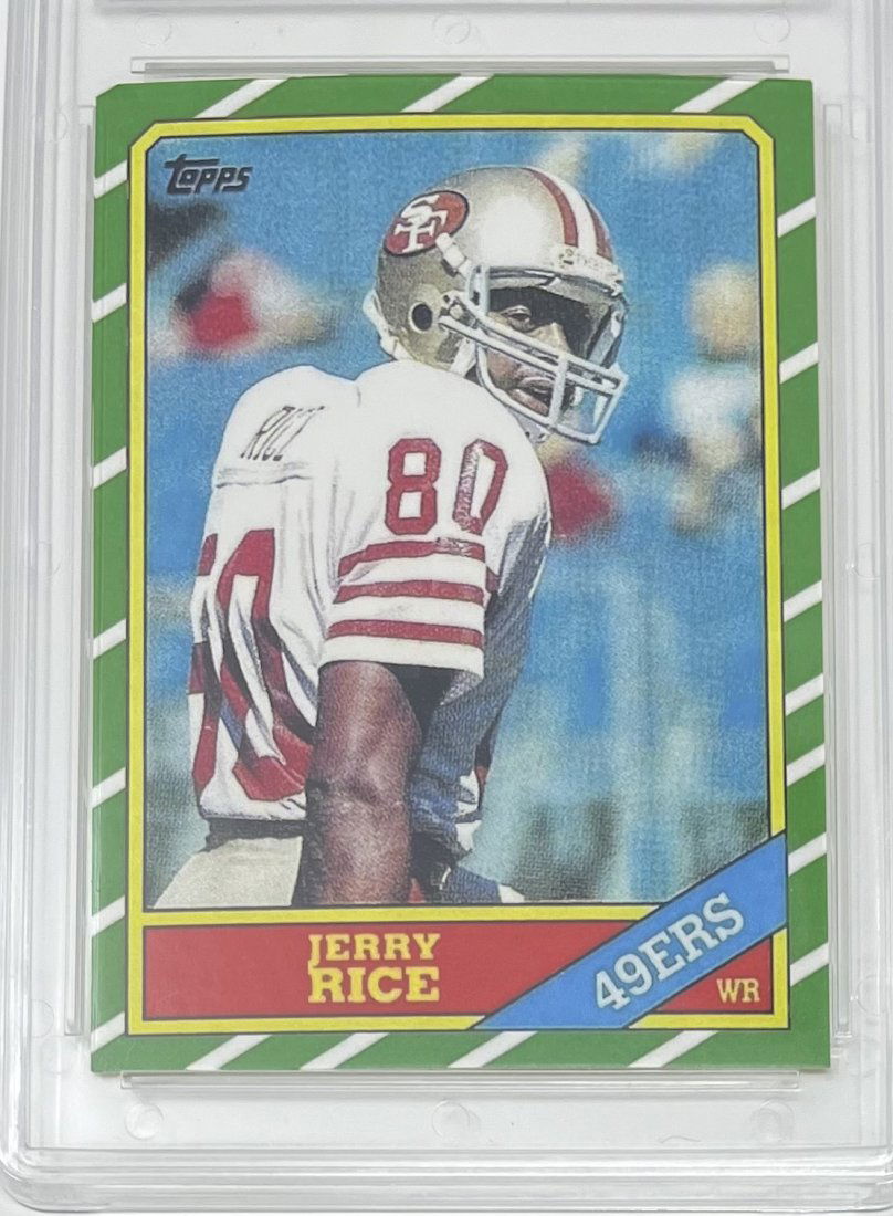 1986 Jerry Rice Card (1 of 2)