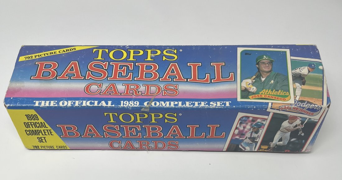 1989 Baseball Cards Box (1 of 2)