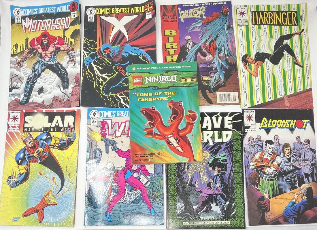 Comic Books Lego DC Valiant And More (1 of 2)