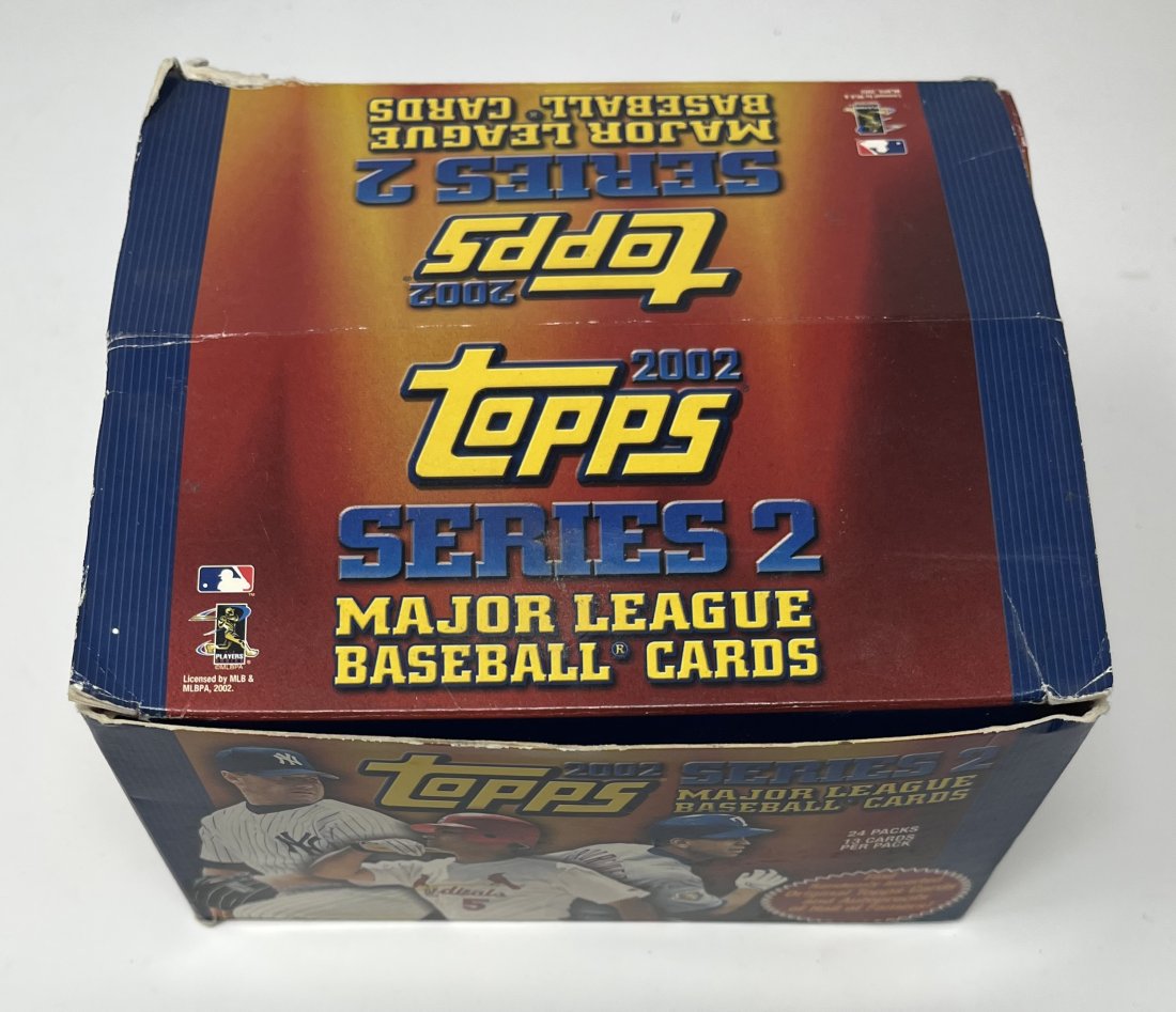 2002 Baseball Cards Box (1 of 2)