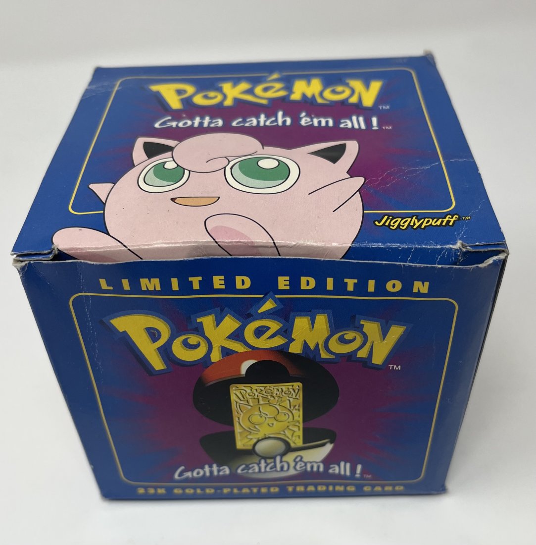 Jigglypuff Pokemon Limited Edition: 1999 Nintendo Jigglypuff Pokemon Limited Edition Trading card pokemon ball is sealed