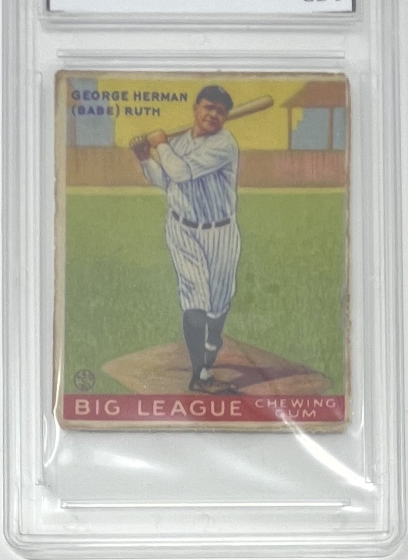 1933 Babe Ruth Card (1 of 2)
