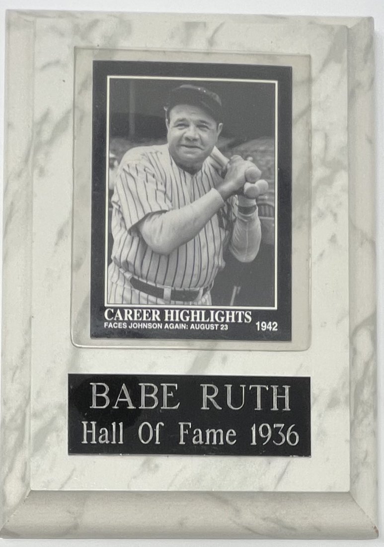 1936 Hall Of Fame Babe Ruth (1 of 1)