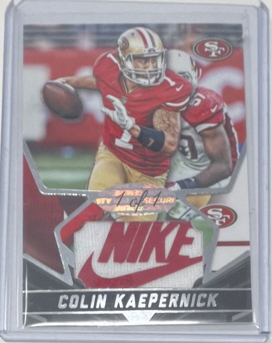 Collin Kaepernick Nike Patch Card (1 of 2)