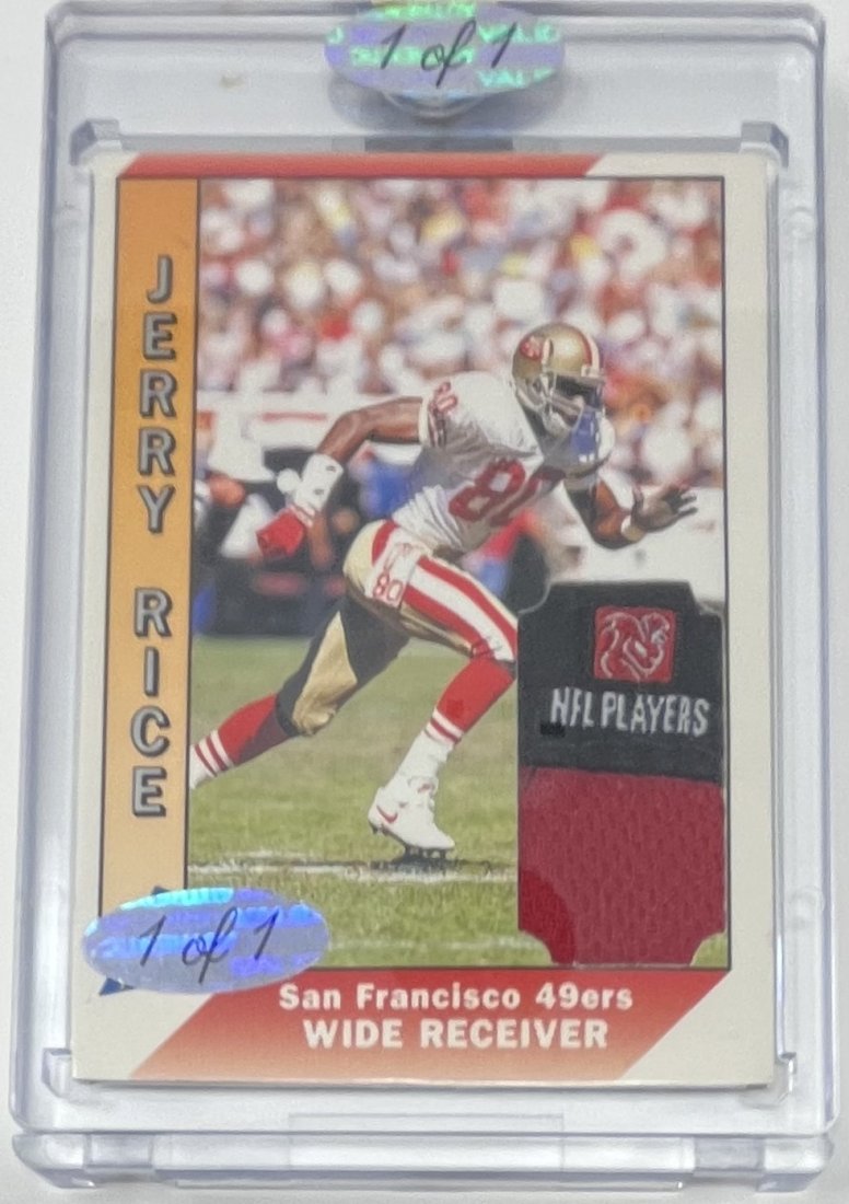 Jerry Rice Patch Card (1 of 2)