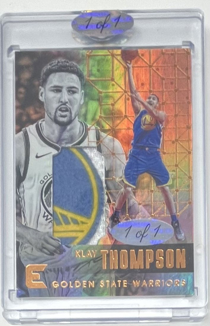 Klay Thompson Card (1 of 2)