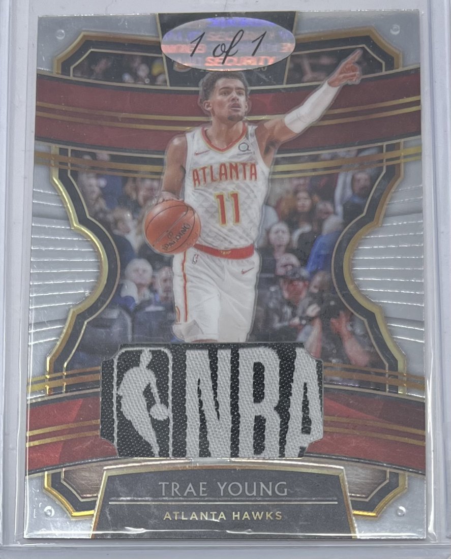 Trae Young NBA Card (1 of 2)