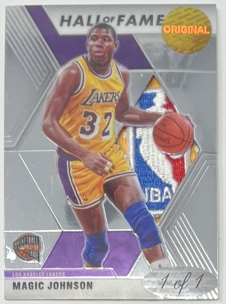 Magic Johnson Logoman Card (1 of 2)