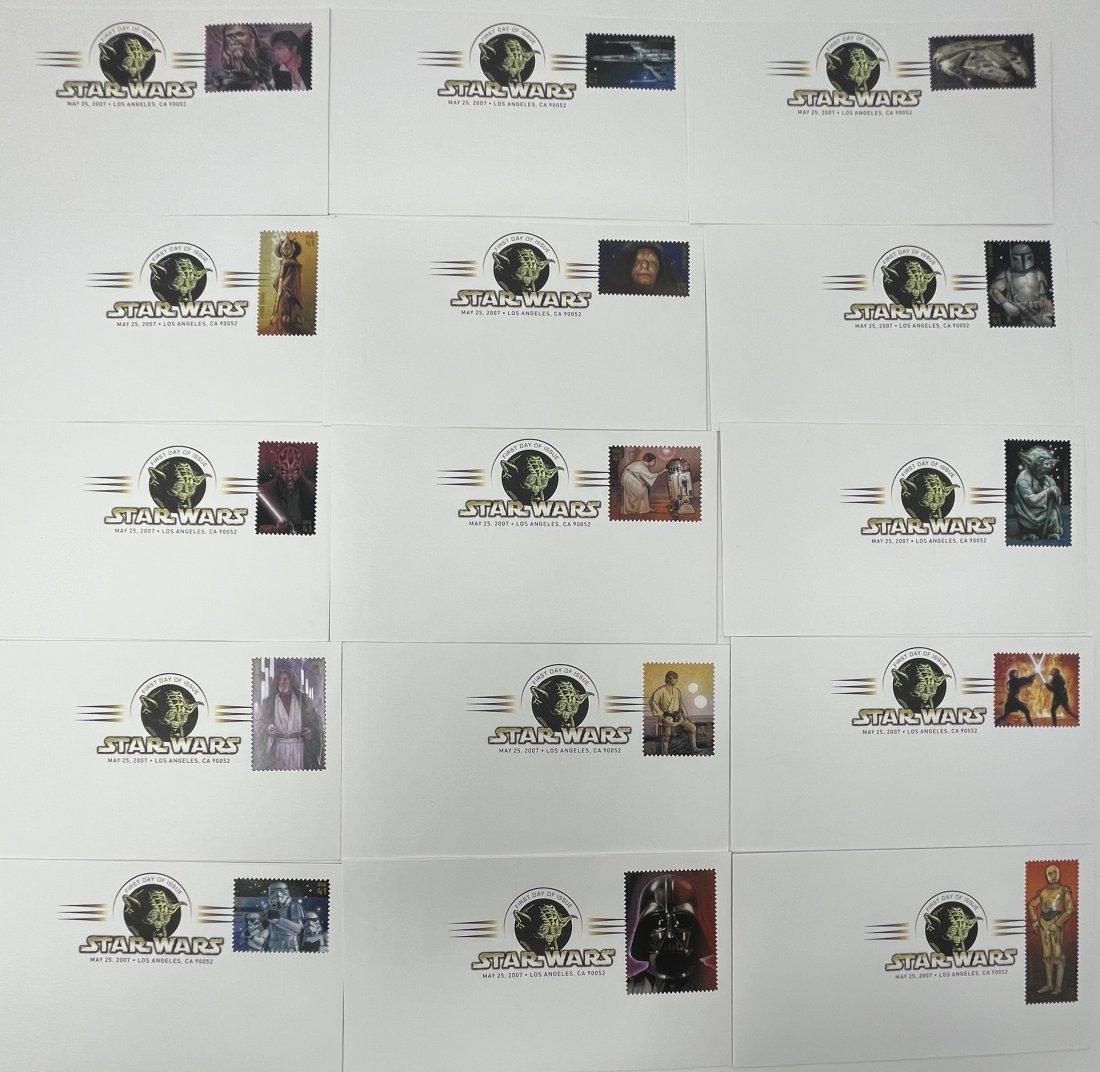 Star Wars Stamps Collection