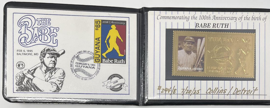 Babe Ruth Limited Edition Stamp (1 of 2)