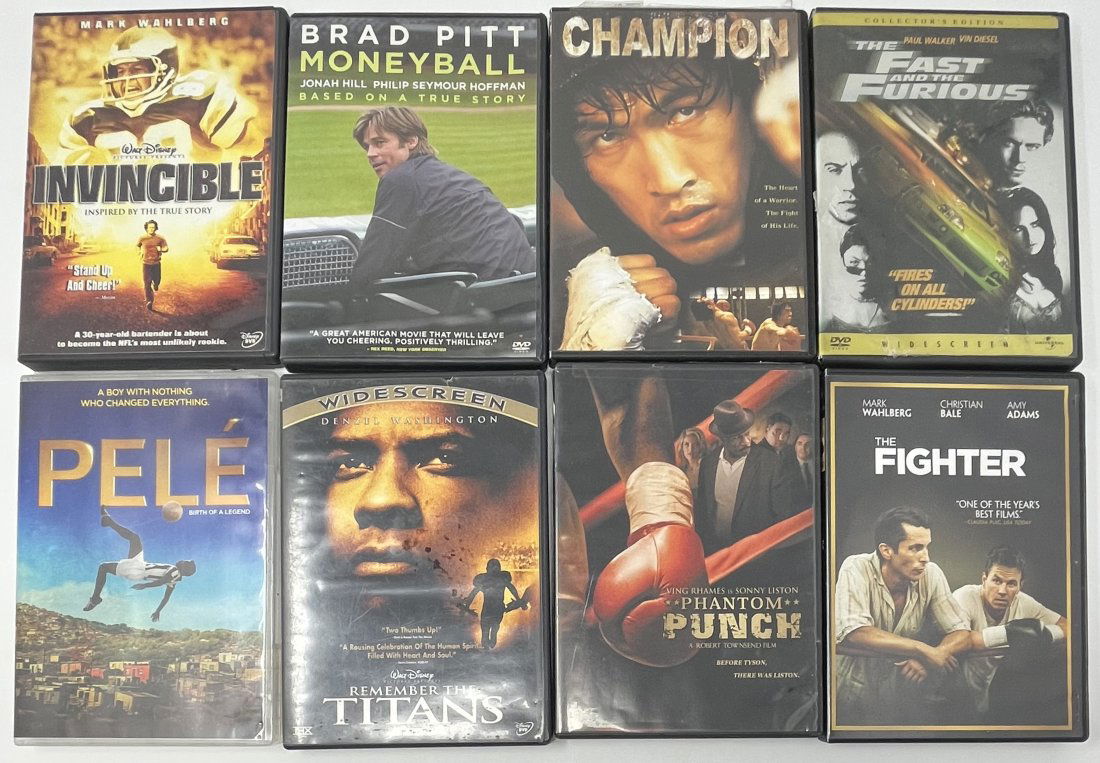 Money Ball TiTans Pele The Fighter DVDs (1 of 1)