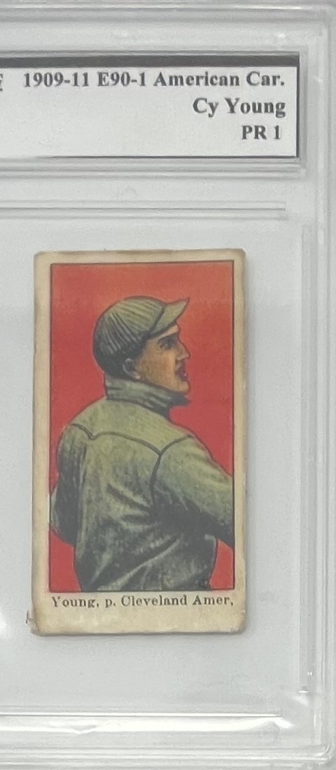 Cy Young RP Baseball Card (1 of 2)