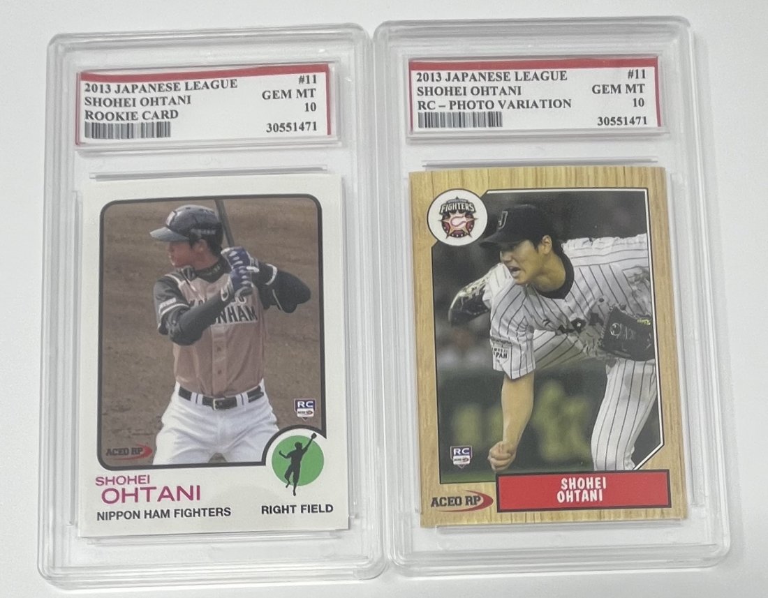 Shohei Ohtani Cards RP (1 of 2)