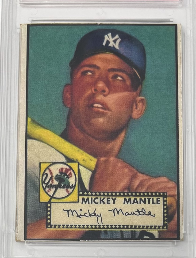1952 Mickey Mantle Card RP (1 of 2)