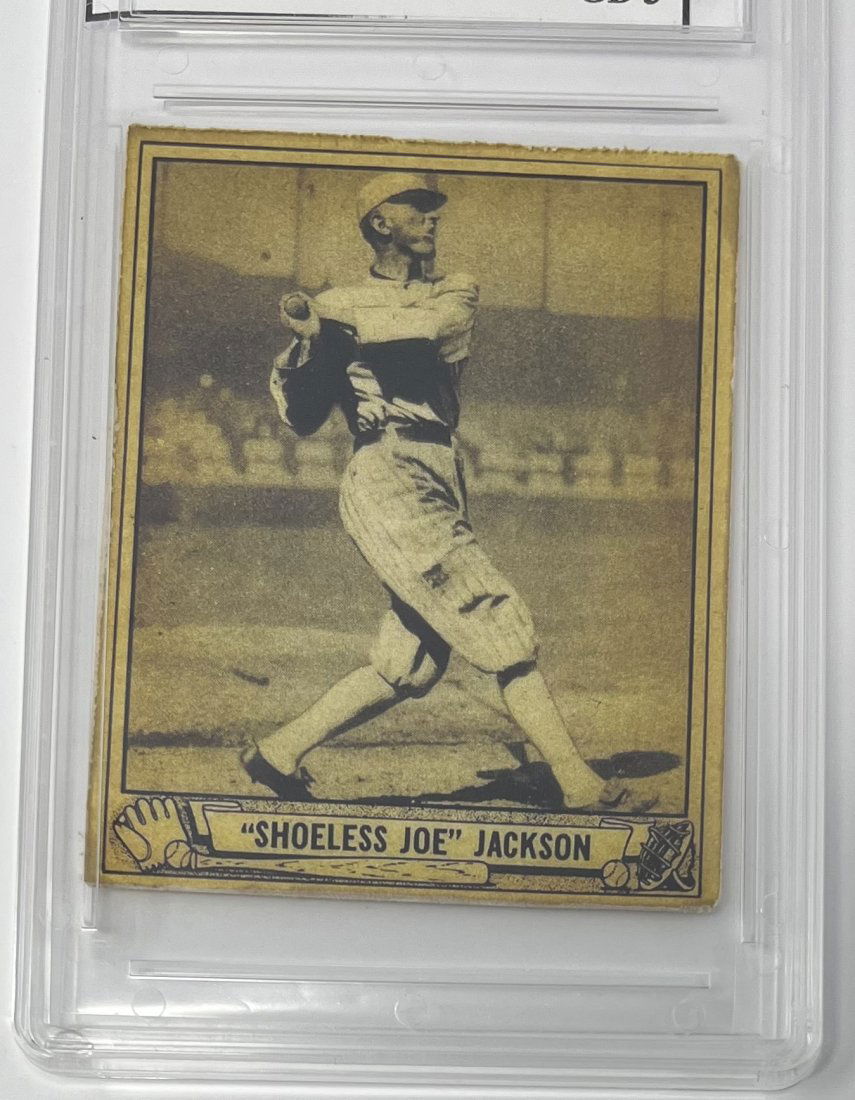 1940 Joe Jackson Card RP (1 of 2)