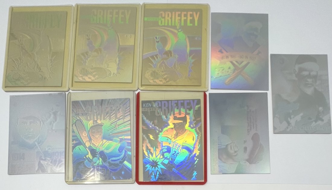 Ken Griffey Jr  Babe Ruth Lou Gehrig Limited Edition Cards (1 of 2)