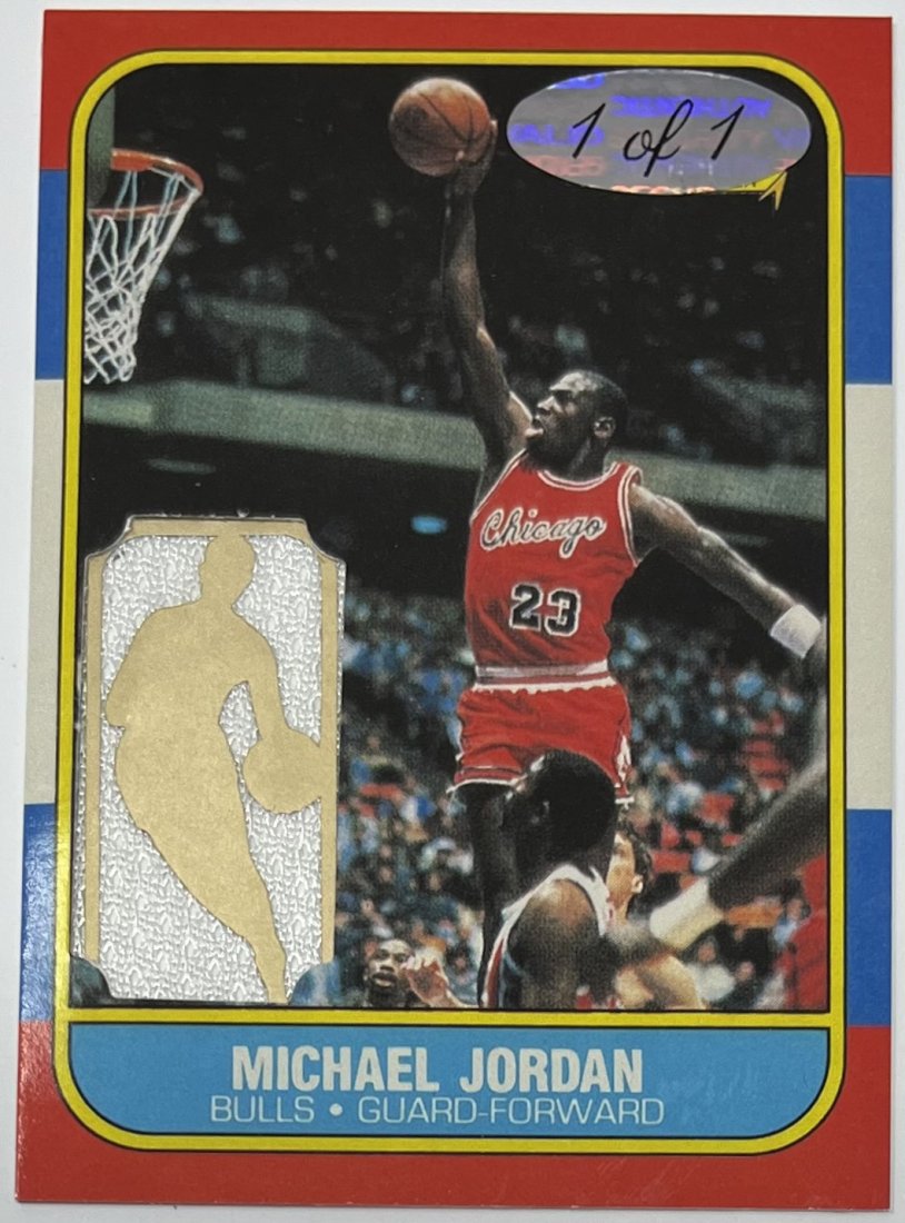 Michael Jordan Rookie Patch Card (1 of 2)