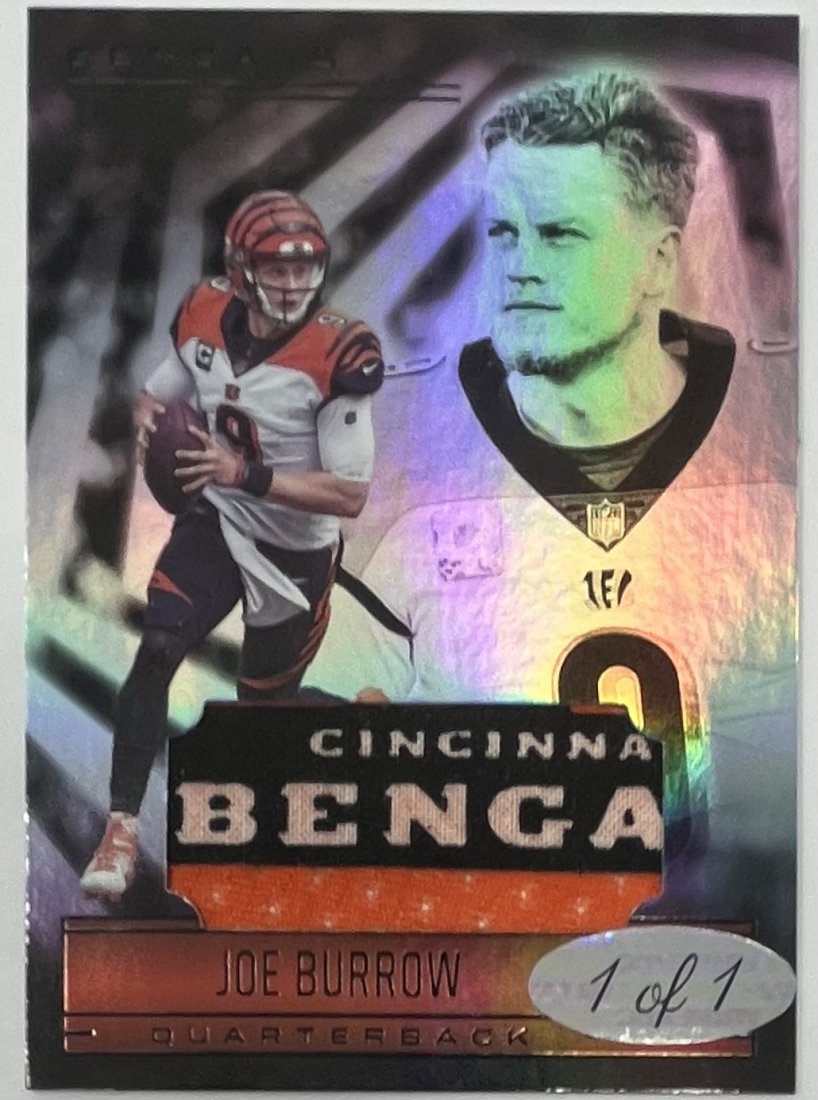 Joe Burrow Patch Card (1 of 2)