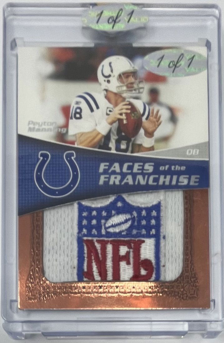 Peyton Manning Patch Card (1 of 2)