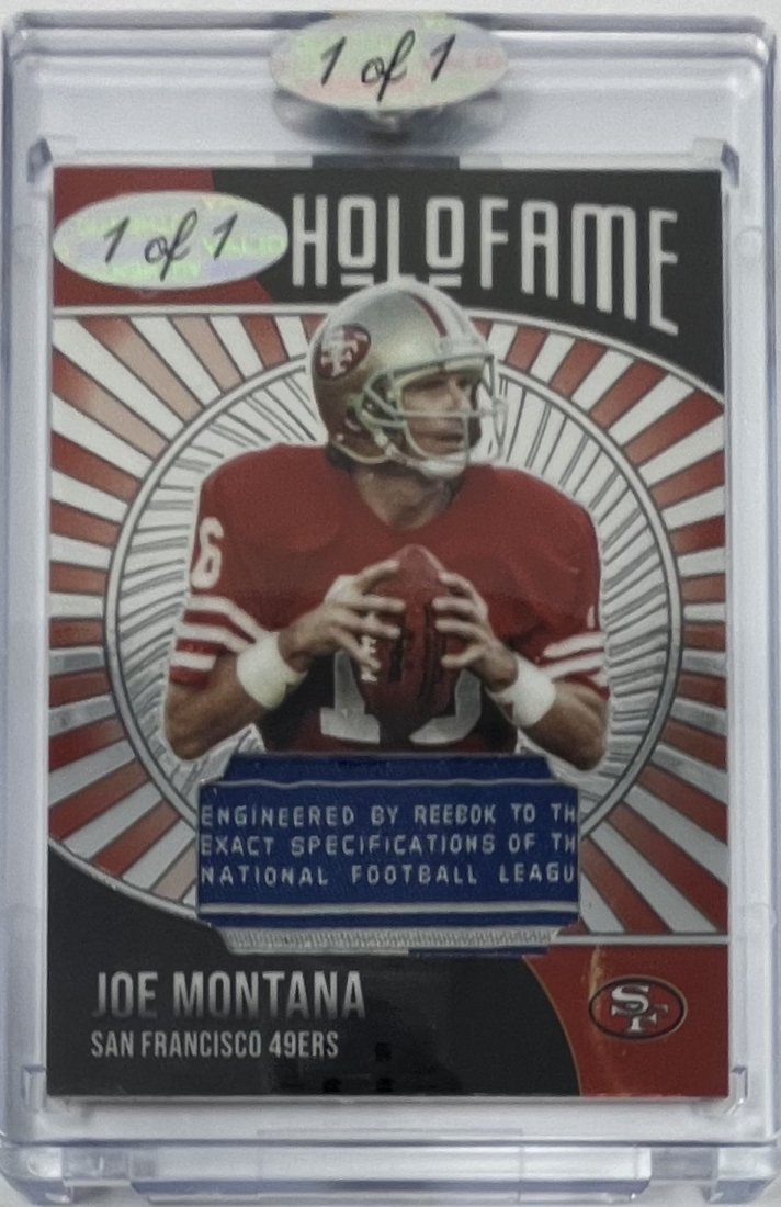 Joe Montana Patch Card (1 of 2)