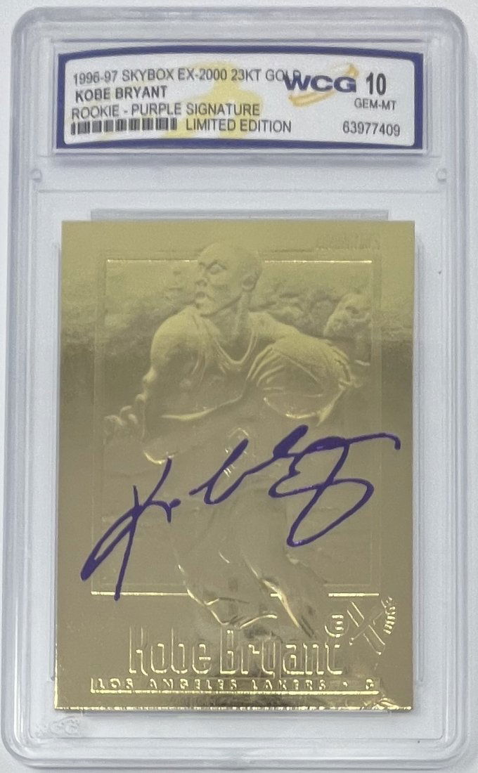 1996 Skybox Kobe Bryant Rookie Limited Edition (1 of 2)