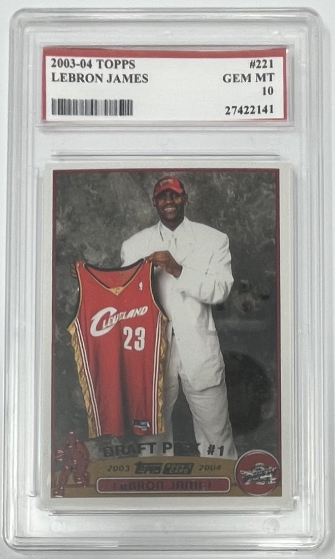 2003 Lebron James Card RP (1 of 2)