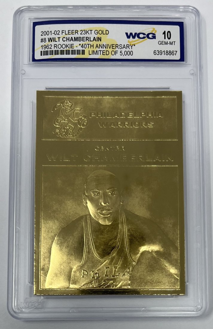 Wilt Chamberlain Limited Edition Card (1 of 2)