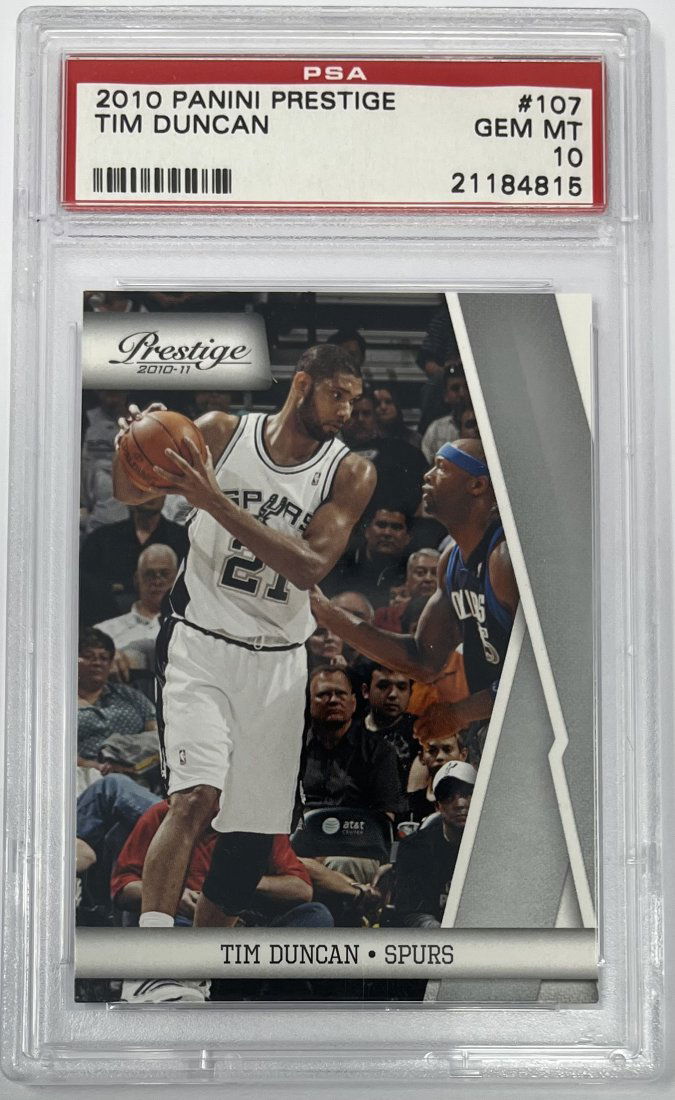 2010 Tim Duncan PSA 10 (1 of 2)