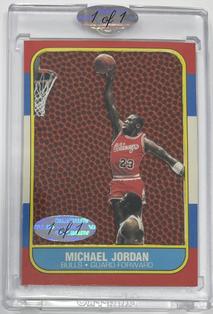 Michael Jordan Rookie Patch Basketball Card (1 of 2)