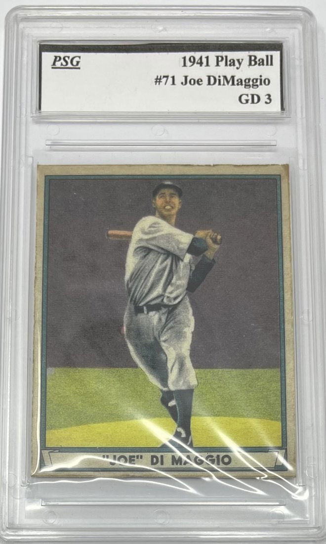 1941 Joe DiMaggio Card RP (1 of 2)