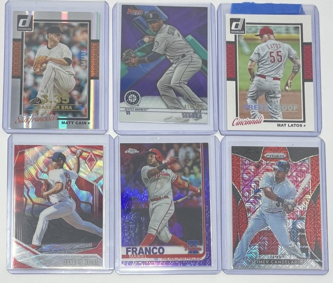 Baseball Numbered Cards (1 of 2)