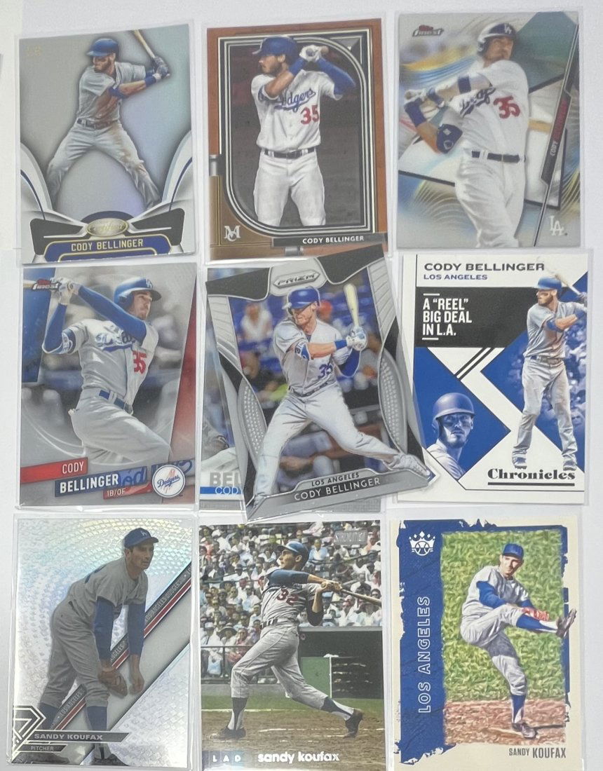 Sandy Koufax And Cody Bellinger Cards (1 of 2)