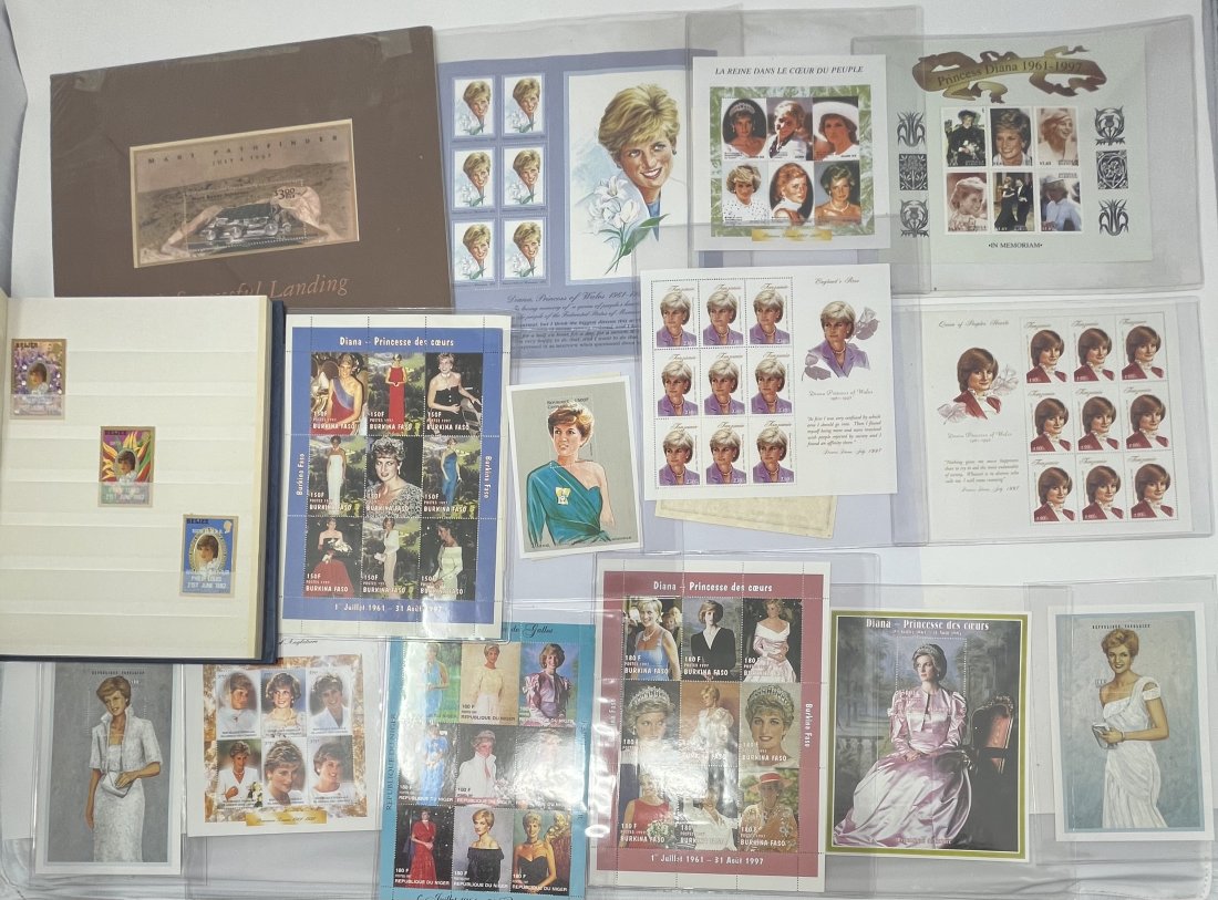 Princess Diana Stamps (1 of 4)
